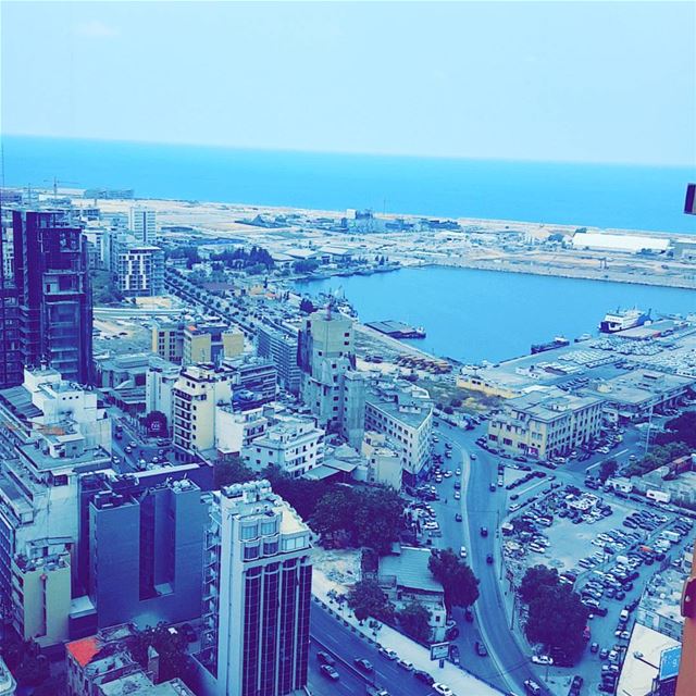  photography  photoshoot  photooftheday  lebanon  sky  sunnyday  ocean ... (Port of Beirut)