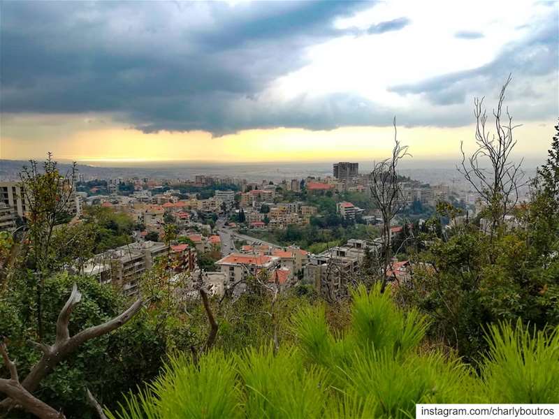  picoftheday  beautiful  lebanon  beautifuldestinations  view  green ... (Baabda District)