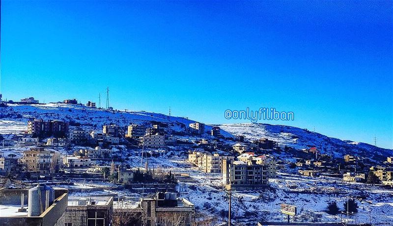📸 Picture taken and edited by @onlyfiliban❄️🌨☃️⛄️... (Sawfar, Mont-Liban, Lebanon)