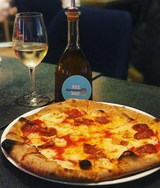 Pizza Diavola 😋🍕.. pizza  diavola  italiancuisine  beirut ... (MATTO Beirut)