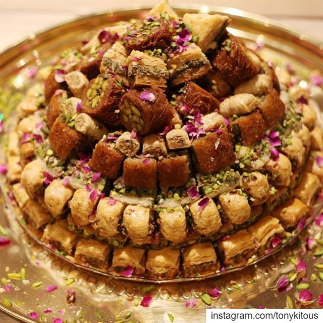 Planning my Ramadan table for family & friends Already craving baklawa ... (Comptoir Libanais London Bridge)