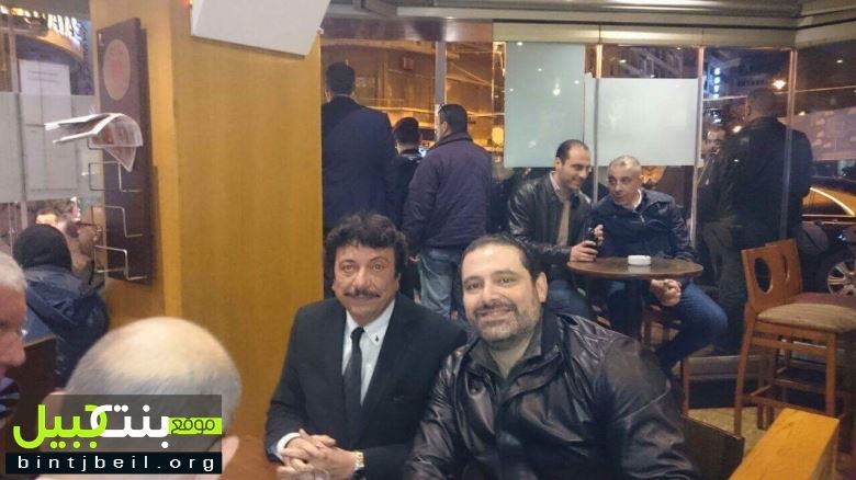PM. Saad el Hariri Visiting Costa In Hamra Street where the terrorist was going to blow himself yesterday