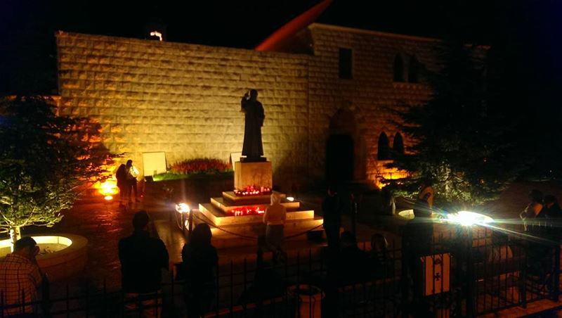 Pray for Lebanon  prayforparis  prayforlebanon  prayfortheworld ... (Annaya - Saint Charbel.)