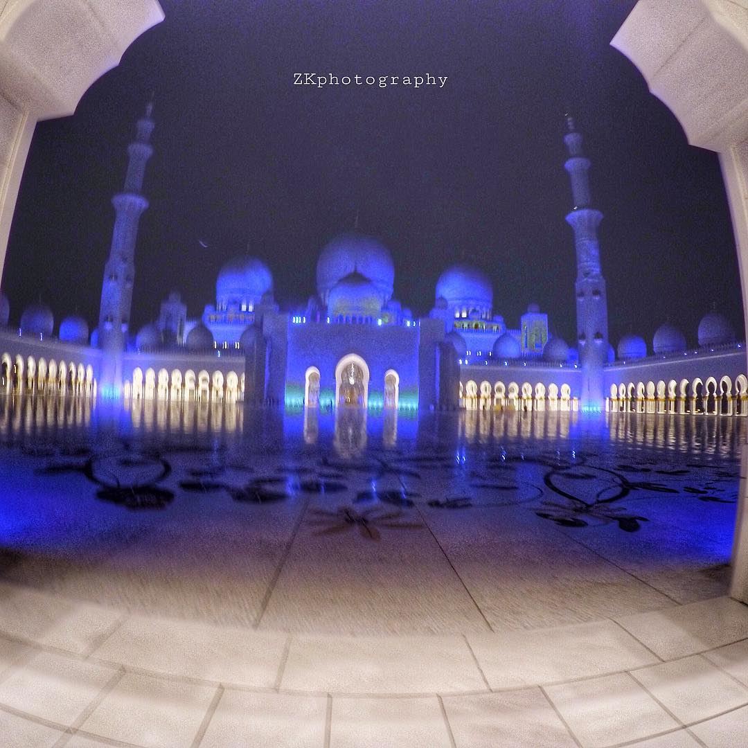 Prayer is the key of the morning and the bolt of the evening. •Mahatma... (Sheikh Zayed Mosque)