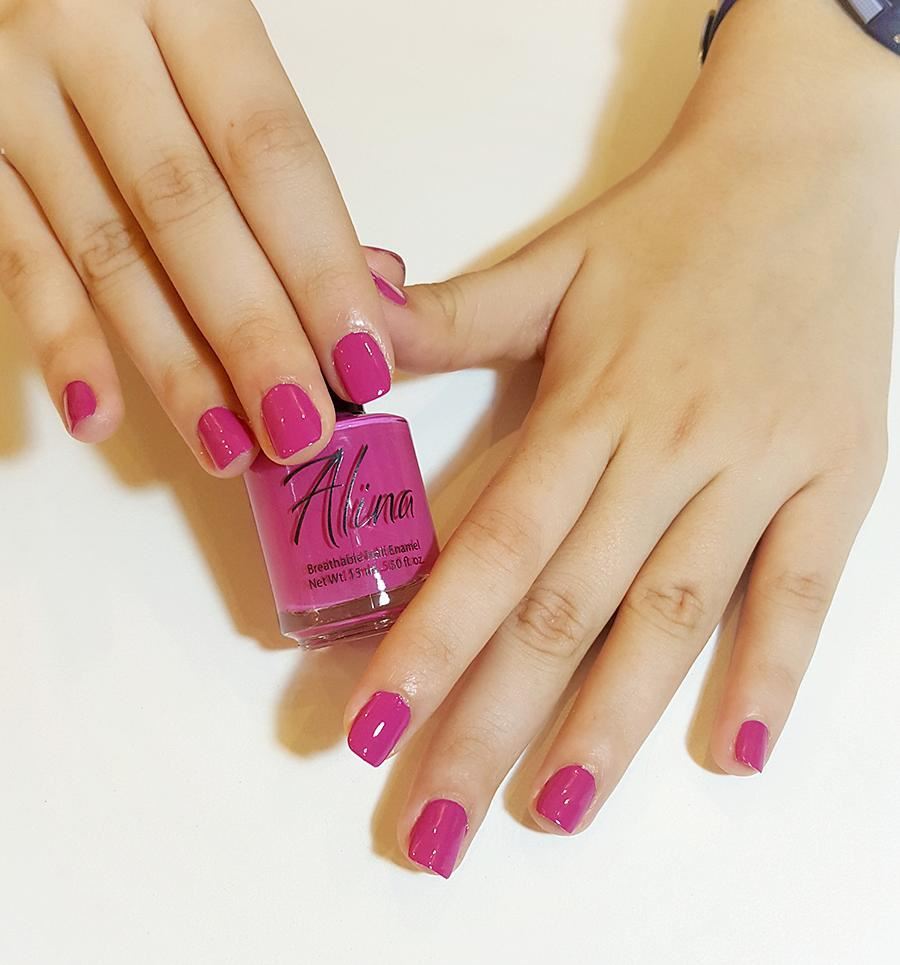 "Primo pink" by alina breathable and organic nailpolish  nailpolish ... (MUREX Beauty Therapy)