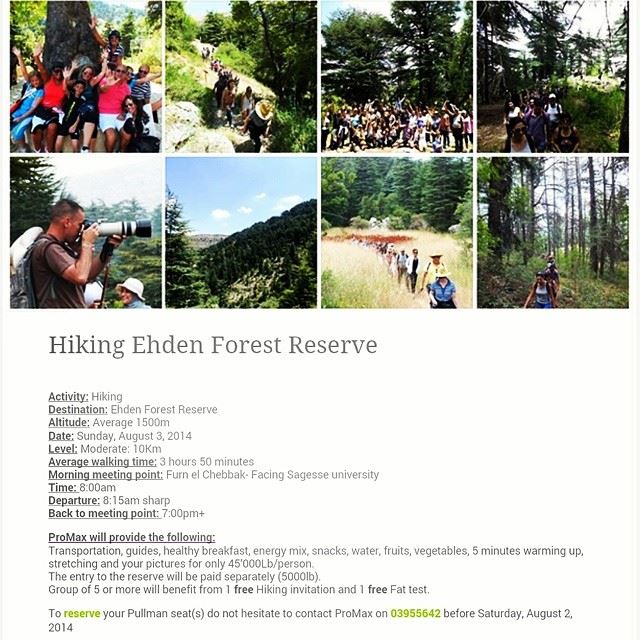 @promaxsports  Hiking  Lebanon  Nature  Events  Outdoors  Fun  Social ...