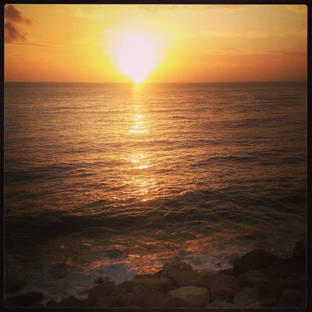 quel bel horizon sunset time dbayeh Lebanon...