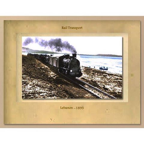Rail transport  lebanon 1895