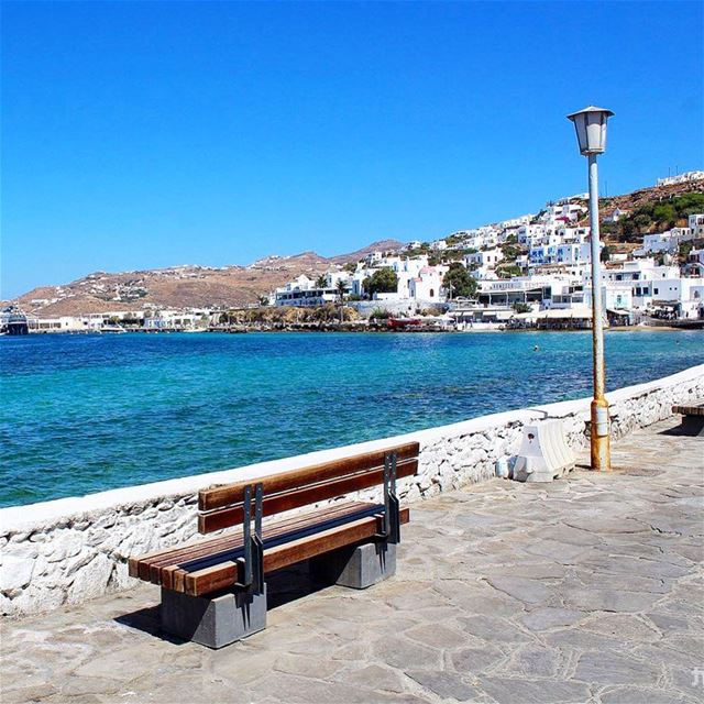 -Relaxing View- ... mykonos  greekislands  greece  positivevibes ... (Mykonos)