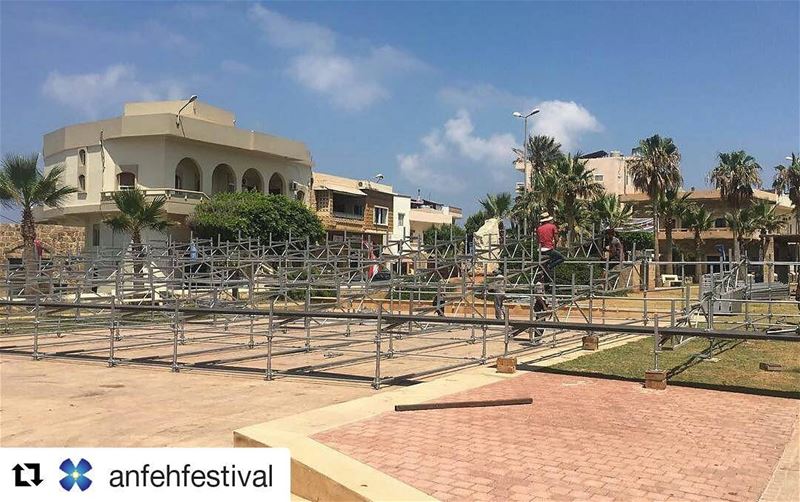  Repost @anfehfestival (@get_repost)・・・Work has started on this year's...