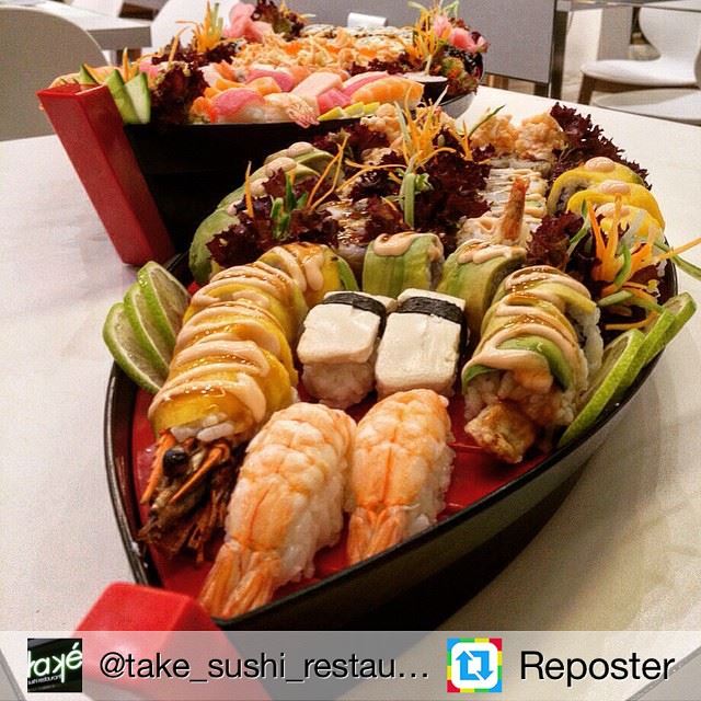 Repost from @take_sushi_restaurant by Reposter @307apps (Také Sushi)