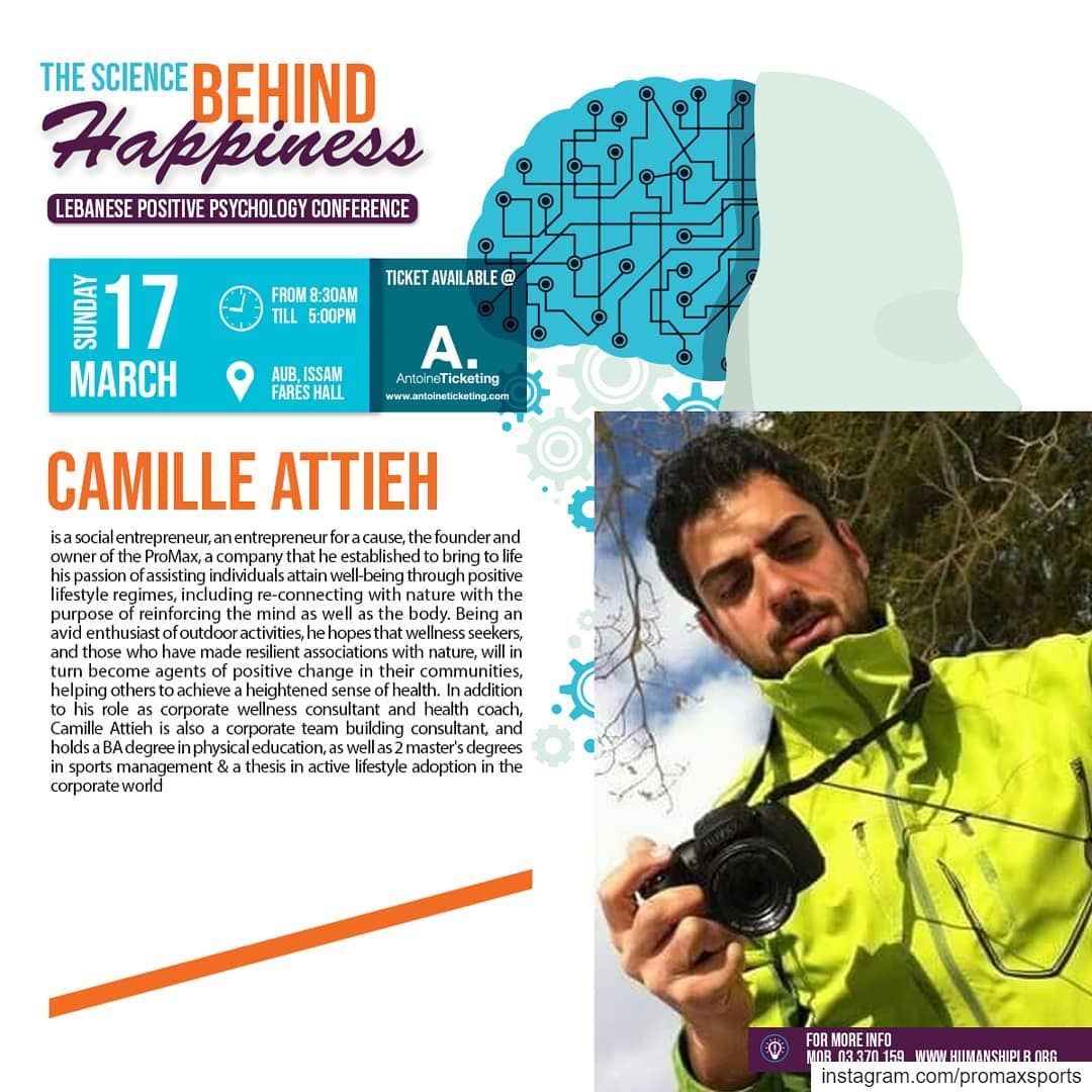 Repost @humanshiplb Does Nature Makes us happy? Meet our speaker Camille... (Beirut, Lebanon)
