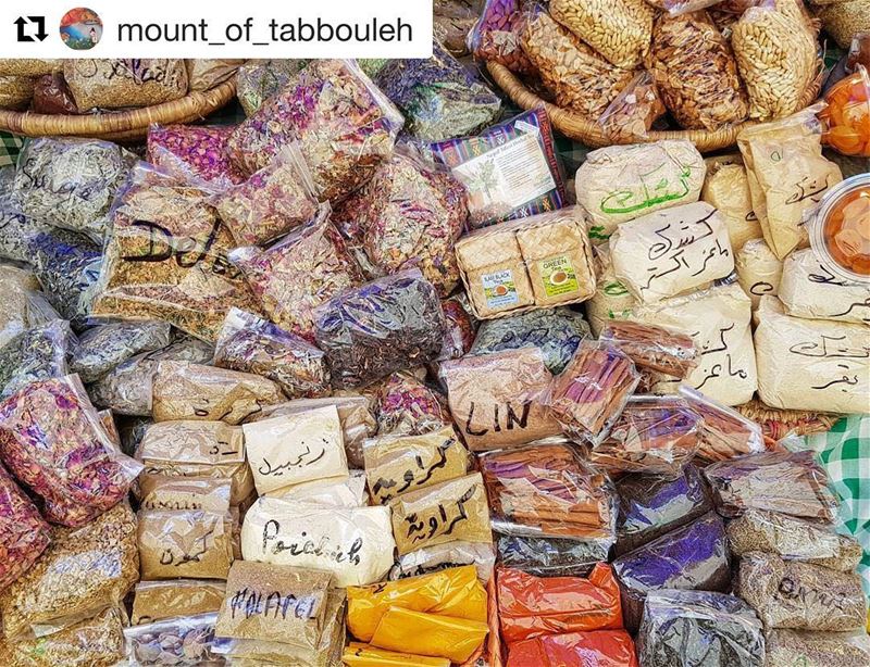  Repost @mount_of_tabbouleh ・・・The fragrance and the taste of Middle East...
