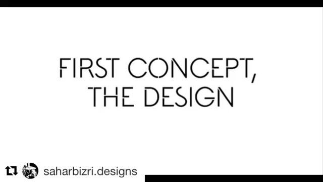  Repost @saharbizri.designs・・・I am excited to share with you a new...