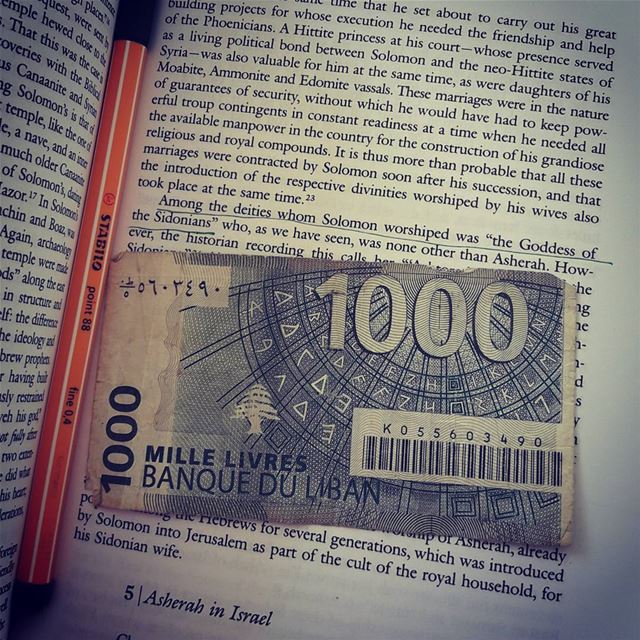 Rich man's bookmark. 😎🌲❤🌲❤🌲  LebanesePound  PhoenicianAlphabet ...