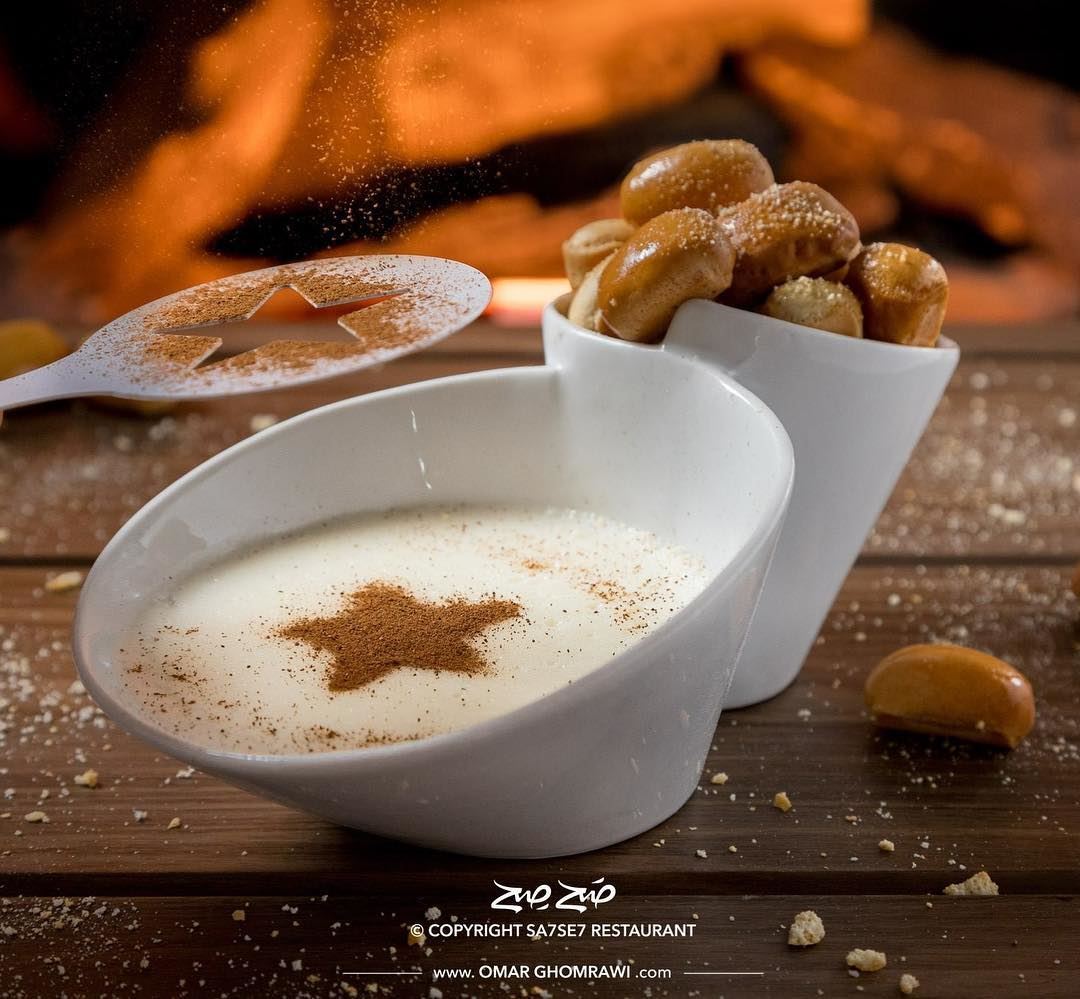 Sahlab is a popular drink in Lebanon, made by stirring milk with some...