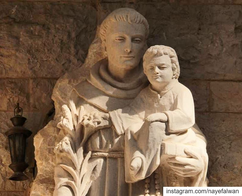 Saint Anthony of Padua nayef_alwan ___ sculptor  artist  art  sculpture...