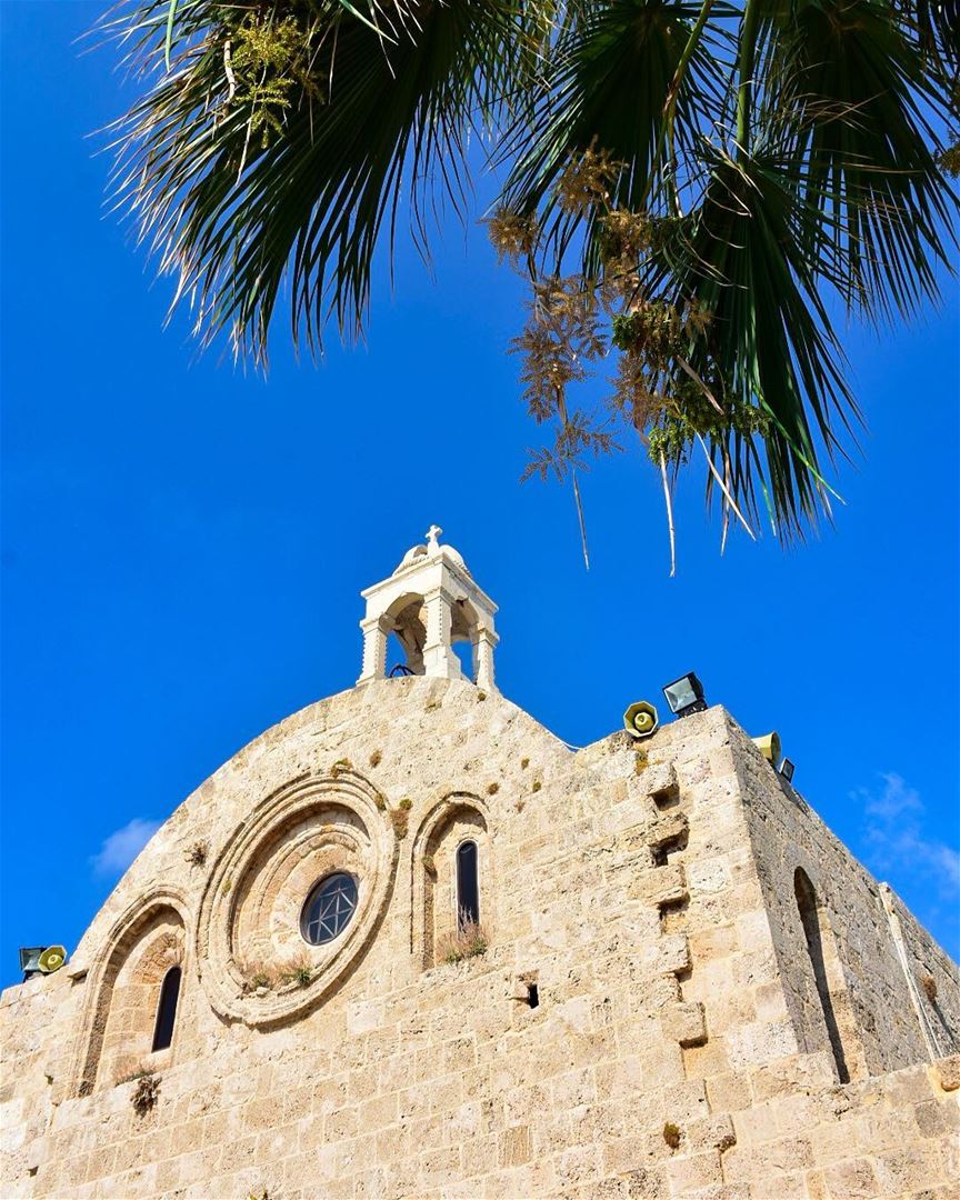 Saint Catherine Church of Anfeh ....📍Anfeh, El Koura, Northern Lebanon... (Anfeh Al-Koura أنفه الكورة)