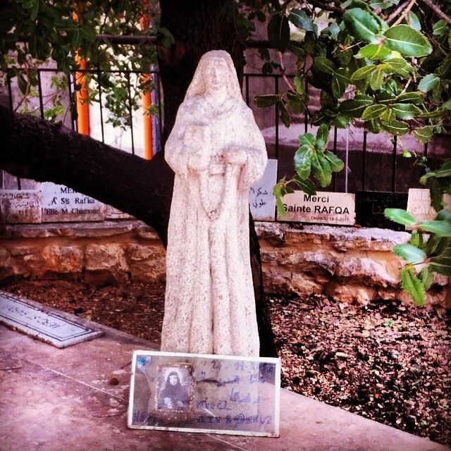  sainte Rafqa pray peace love North Lebanon...