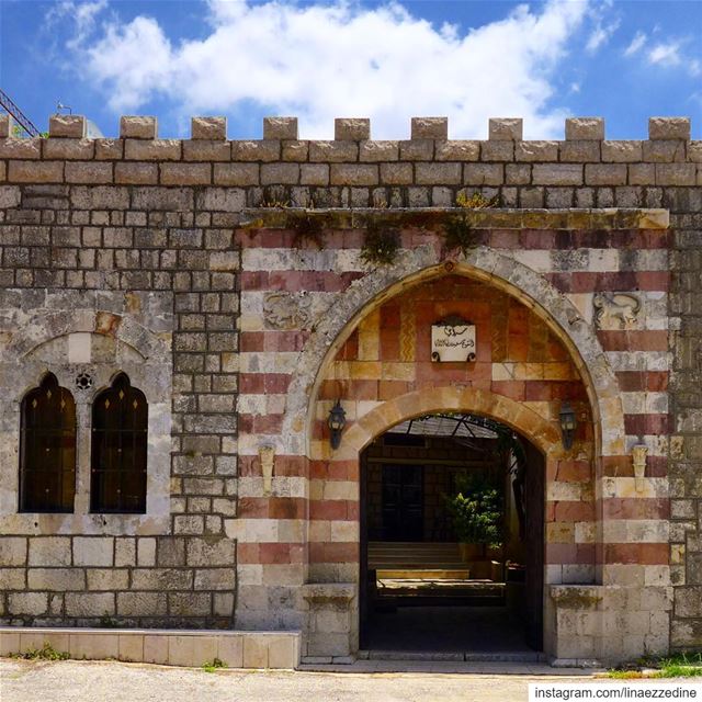 Saraï Atallah of Ain Dara... A gate to history...... aindara ... (Ain Dara)