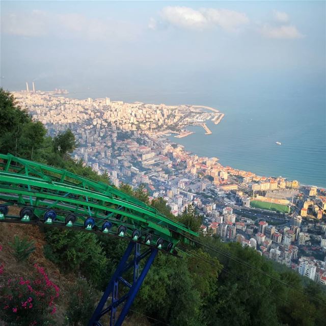  saturday jounieh harissa telepherique jouniehbay libanon skylovers... (Harîssa, Mont-Liban, Lebanon)