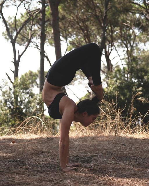 Scorpion pose - I used to look in awe at yogis in this posture and was...