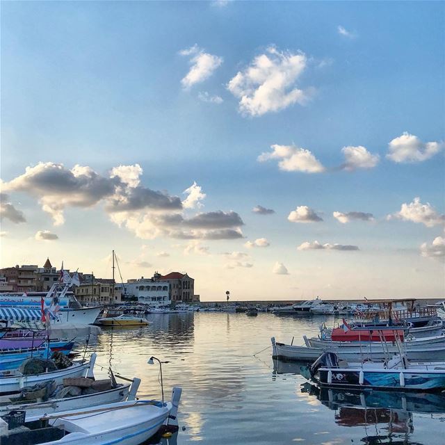  sea  boat  sky  clouds  instagood  picoftheday  photooftheday  instagram ... (Tyre, Lebanon)
