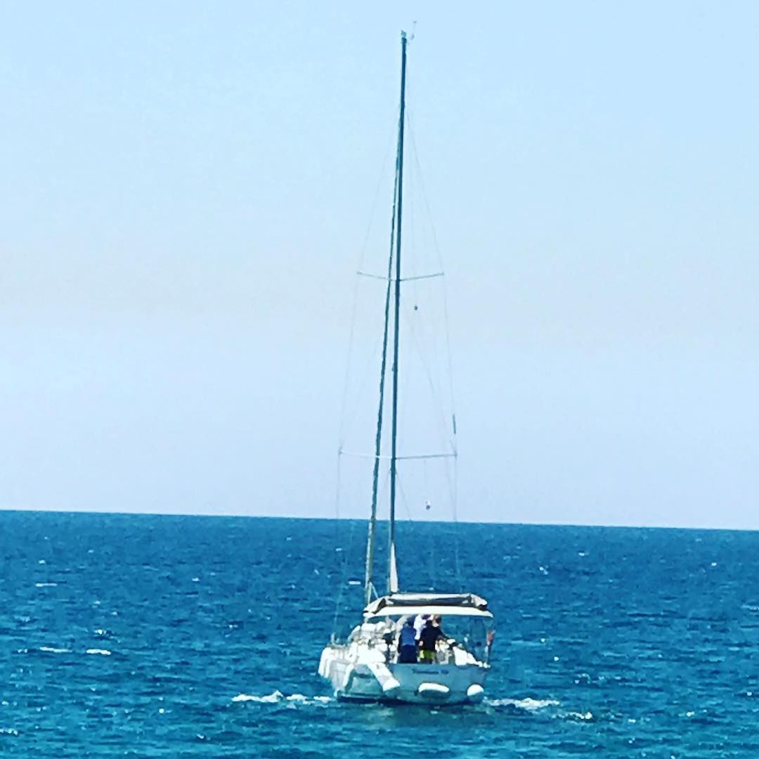  sea  c  weather  ig_nature  ig_lebanon  igers  spring  sailboat  sail  ... (Halat, Mont-Liban, Lebanon)