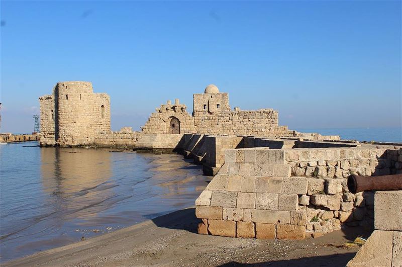 #seaview #castle #saïda #lebanon #beauti