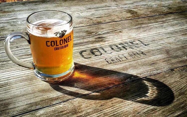 She stands with such beauty and elegance. beer  brewery  craftbeer ... (Colonel Beer Brewery)