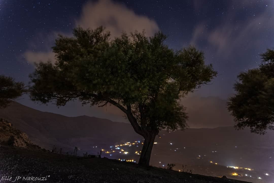 Silenced by the night.. night  photography  sigmaart  picture ... (Baskinta, Lebanon)