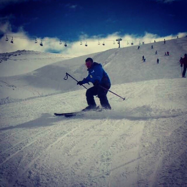  snow  faraya  ski lebanon-hdr discovermylebanon livelovefaraya...