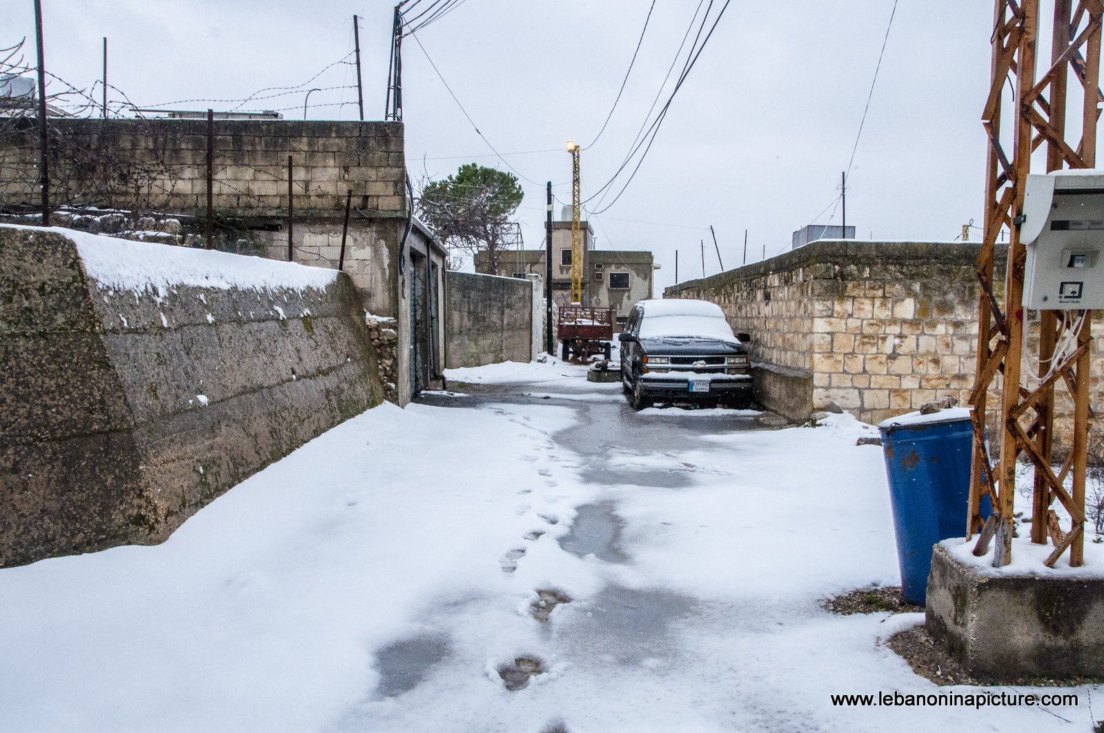 Snow Storm in (Yaroun)