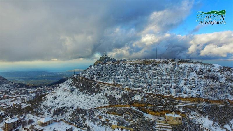  snow  winteriscoming  ehden  lebanon  soon ...