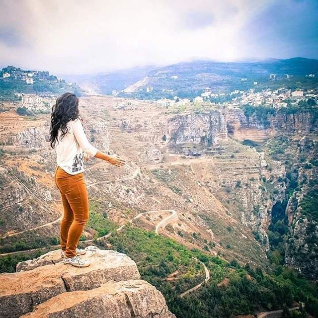 So much beauty in Lebanon's hidden gems.⚪ ⚪ ⚪ ⚪ ⚪ ⚪ ⚪ ⚪  lebanon  valley... (Wadi Annoubin)