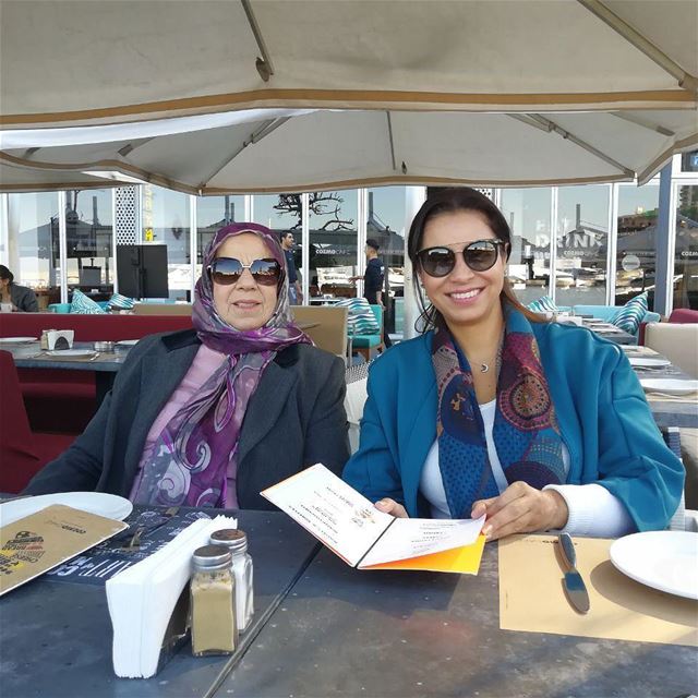 Sob7ie with mom  motherdaughter  mothercare  love  eternal  coffeetime ... (Zaytouna Bay Beirut)