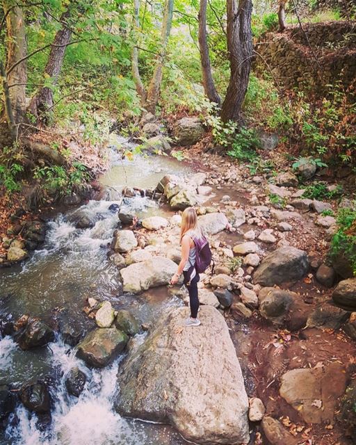 Some beautiful paths can't be discovered without getting lost ...happy to... (Kadisha Valley)
