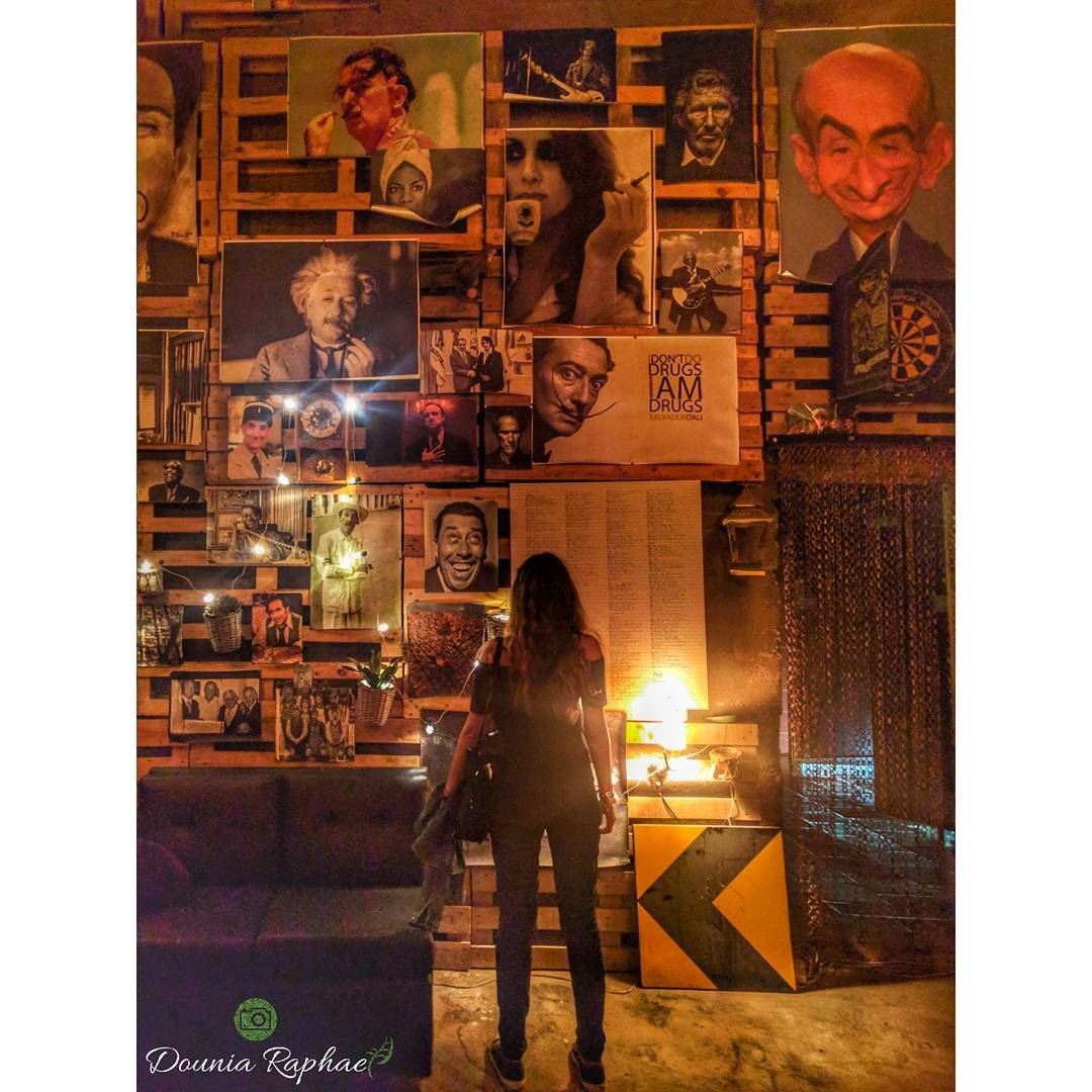 Someday my picture will be hanged there too. 🍃.Credit to @leagebeily .... (Zahlé, Lebanon)