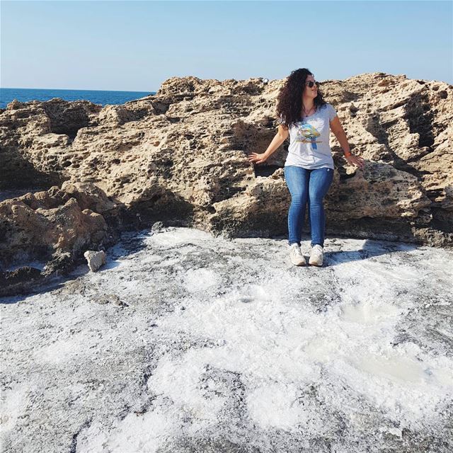 Somewhere on a planet made of sea salt 🌊⠀Есть у ливанцев один весомый(Phoenicien Wall)