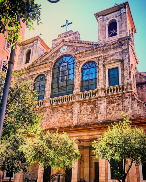 St George Maronite Cathedral- Beirut ⛪🇱🇧 lebanon  lebanese  beirut ...