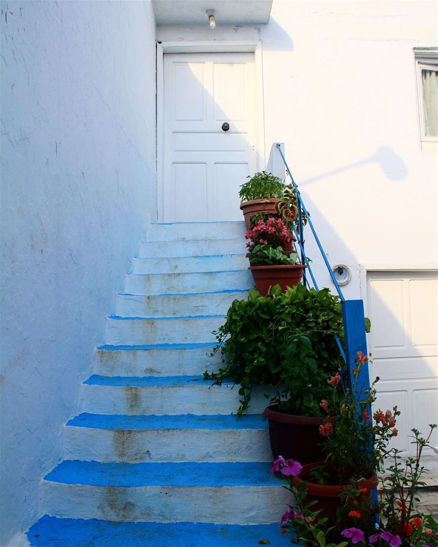 Stairway to home, each step counts to ten.. stairway  stairs  stair ... (Ta7t El Ri7 - Anfeh)