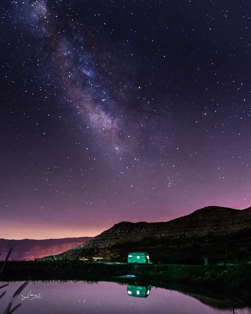 Starry nights quiet the soul ✨...... starrynight  summer  stars ... (El Laqloûq, Mont-Liban, Lebanon)