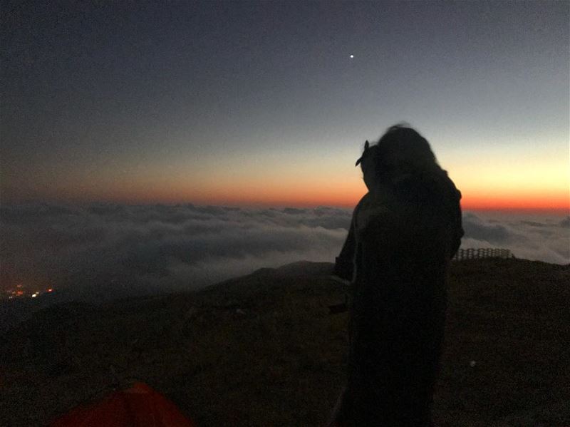 Starting at Venus‼️.................. lebanon ... (Above The Clouds)