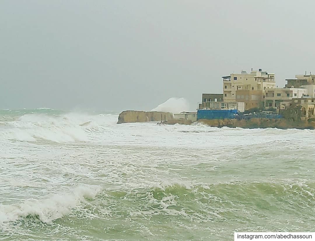 🌊........... storm   waves  harshsea  main_vision  Lebanon  ... (NCMS-National Center for Marine Sciences  / CNRS-Lebanon)