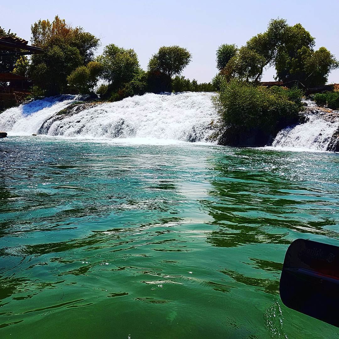 Summer is ❤❤🚣🚣🇱🇧🇱🇧 adventuretime  summerinlebanon  rafting  water ... (Al Assi River-Hermel, Lebanon)