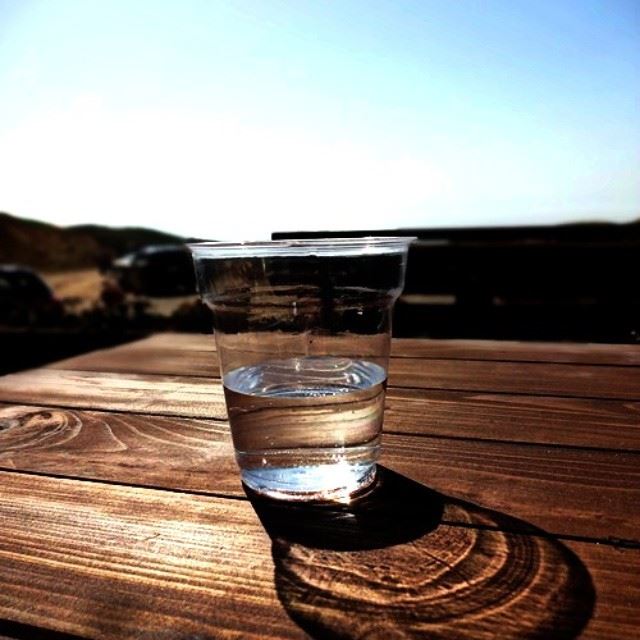  sun  water  glass  reflection  wood  table  sky  colors  light ...
