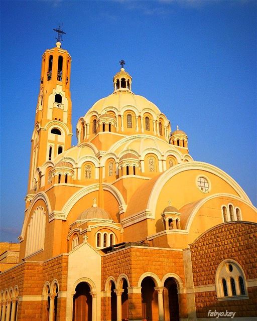  sunday lebanon church cathedral croix architecture arcades archilovers... (Harîssa, Mont-Liban, Lebanon)
