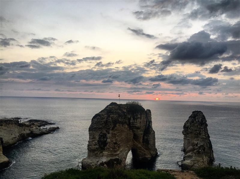 Sunset @ 5:41 PM 🌤🏜 (Beirut, Lebanon)