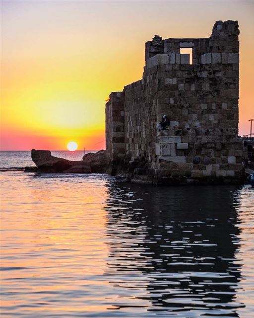  Sunset  Jbeil  Byblos  Castle  Fortress  Sea  Landscape  NeverPostedPic ... (Byblos, Lebanon)