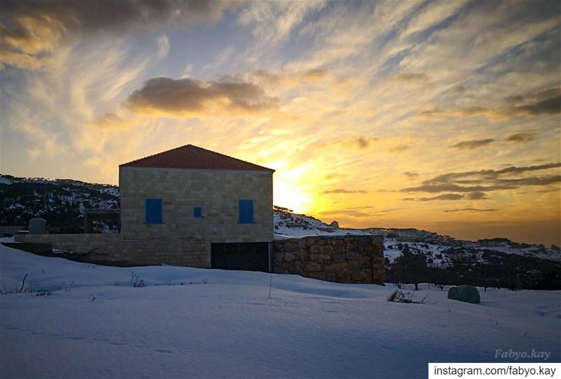 Sunset looks spectacular in the nature. ===============================... (Mount Lebanon Governorate)